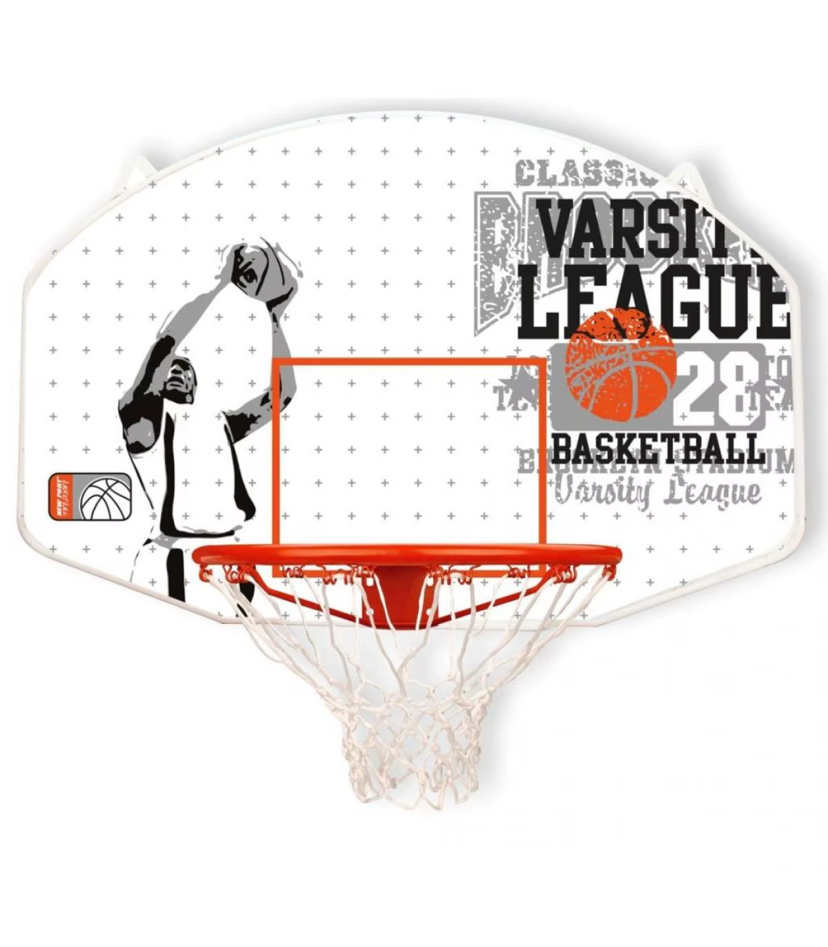 Basketball boards New Port basketball basket fiberglass hoop 16NY-WGO-Uni