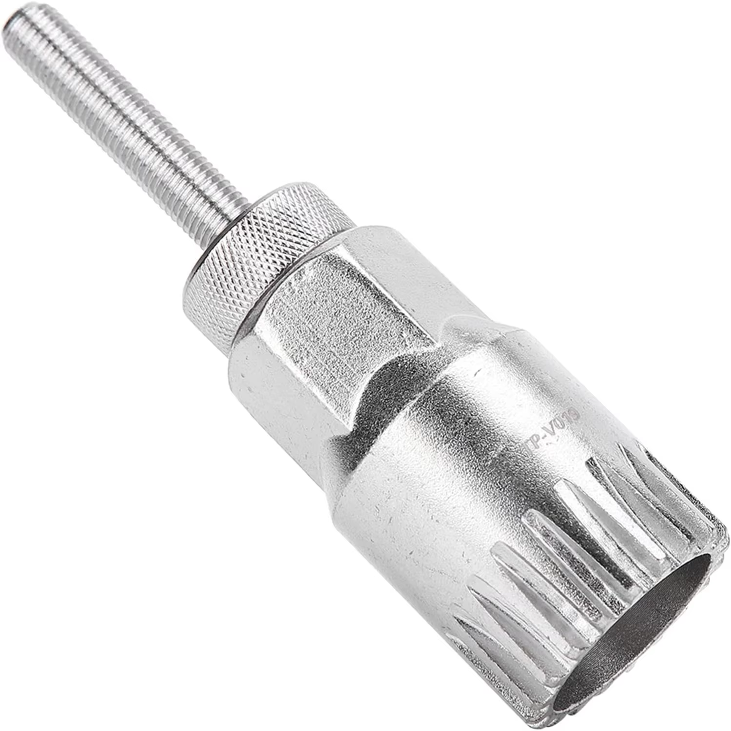 High-Quality Durable 20 Teeth Bicycle Bottom Bracket Remover Tool with Anti-Drop Design, Easy Square Hole Spline Installation, P