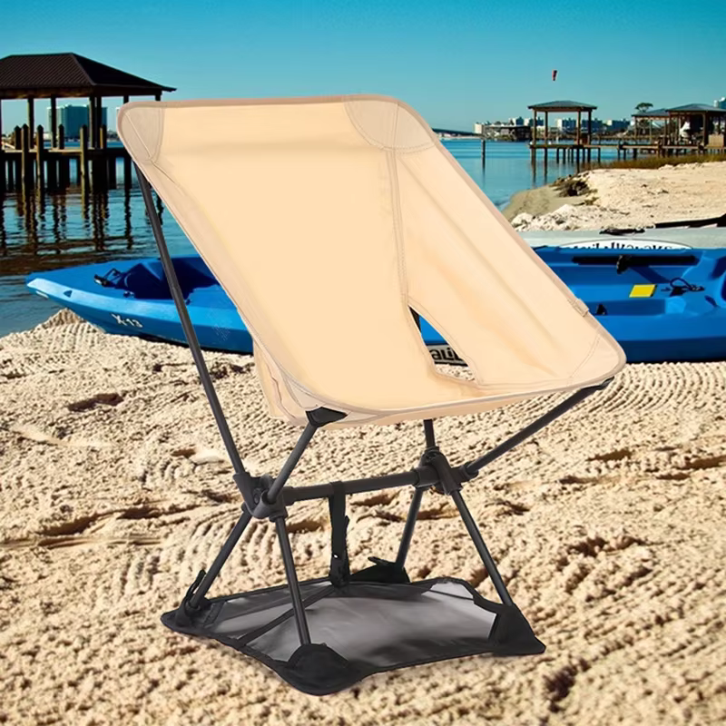 Outdoor Camping Portable Anti-Collapse Folding Chair Mat Lightweight Collapsible Picnic Chair Cushion (Without Chair)