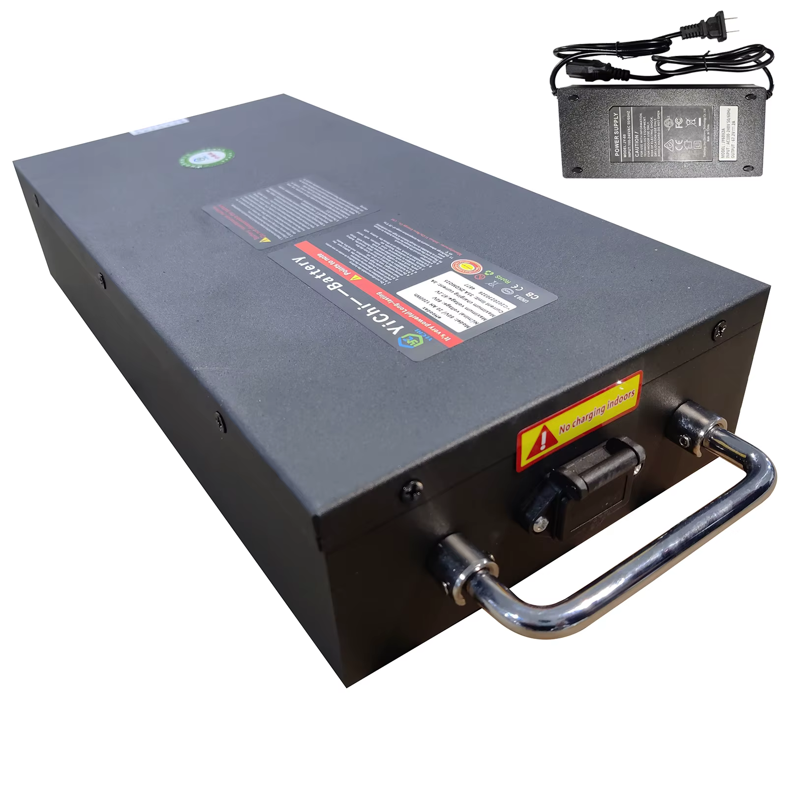 Scooter accessories 60V25AH lithium battery with charger