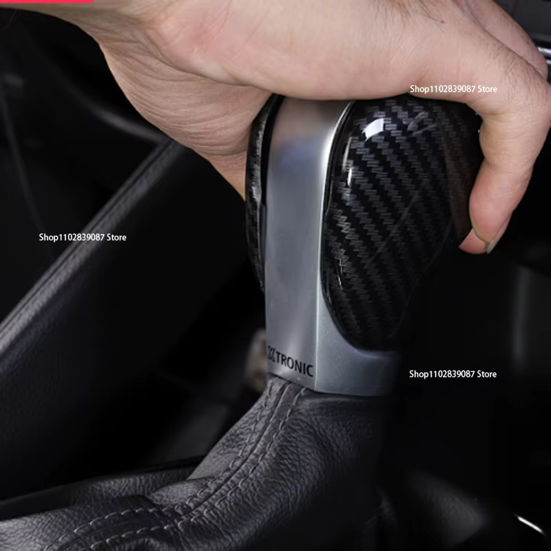 ABS For Renault Megane 2 3 4 Captur Clio Scenic Koleos Kadjar Talisma QM5 QM6 Gear Shift Knob Cover Interior Decoration Stickers