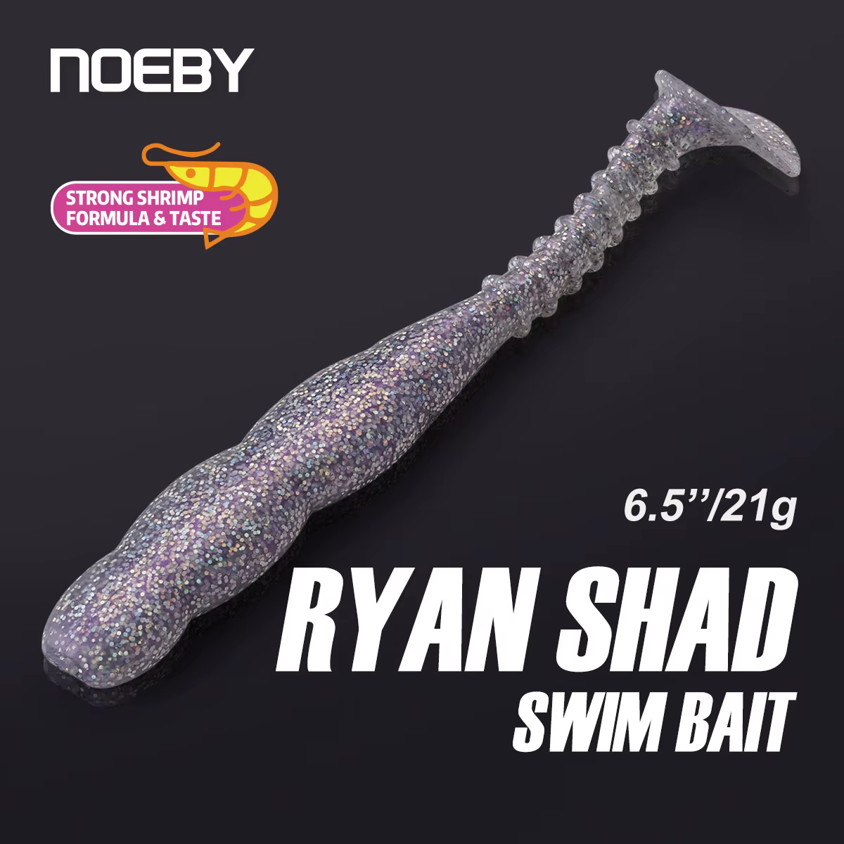 Noeby Ryan Shad Swimbait 150mm 21g Soft Baits Silicone Swimbait Jig Head Minnow Artificial Bait for Bass Pike Perch Fishing Lure
