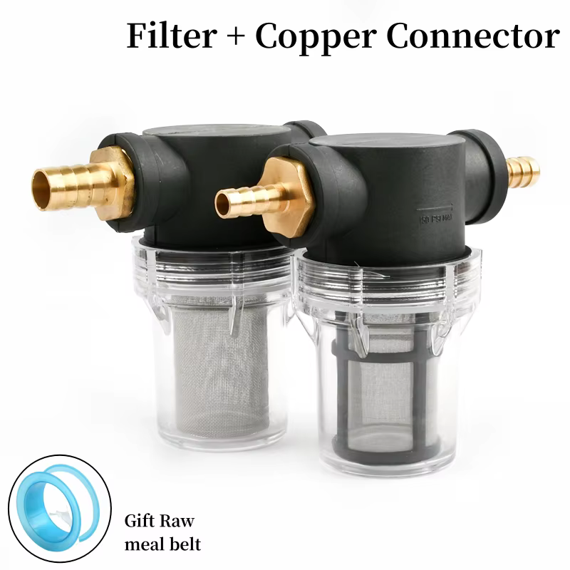 3/4" Garden Watering Filter 10~200 Mesh Irrigation System Impurity Filter Agricultural Aquaculture Household Water Pipe Filters