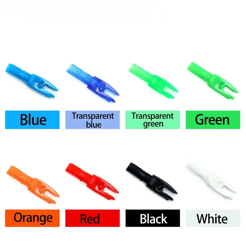 30/50pcs Archery ID 5.2 mm Internal Arrow Nocks For Carbon Fiberglass Arrow Accessory Hunting Shooting Takedown bow Bow quiver