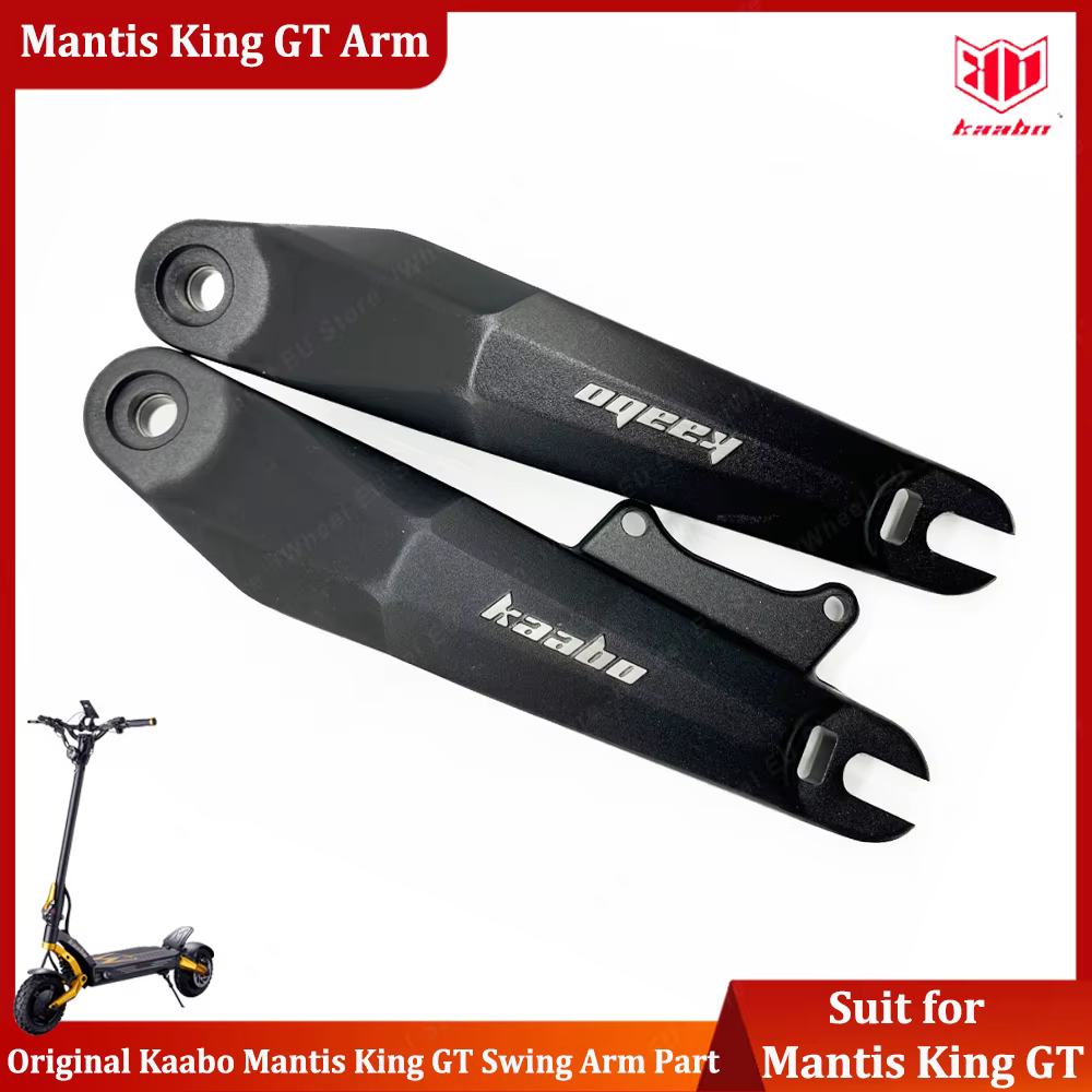 Original Kaabo Mantis King GT Swing Arm Black and Gold for Kaabo Mantis King GT 10inch Motor Official Kaabo Mantis Accessories
