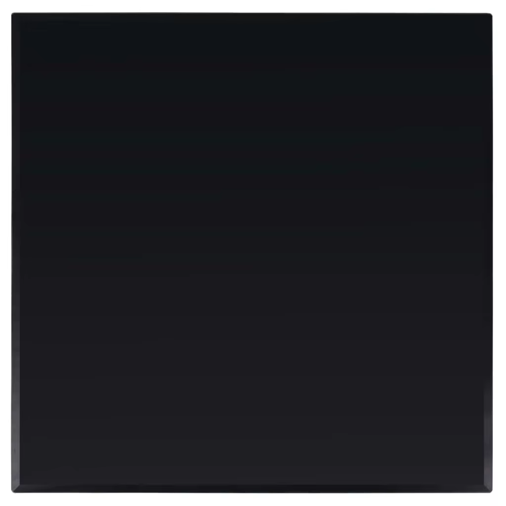Tischplatte aus gehärtetem Glas Quadratisch 700 x 700 mm