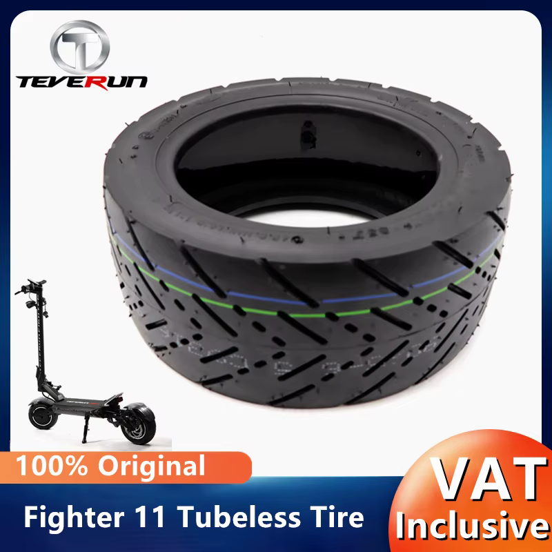 Original 96/65-6.5 CST Tubeless Tire For Teverun Fighter 11 FighterSupreme Electric Scooter 11inch Jelly Outer Tyre Parts