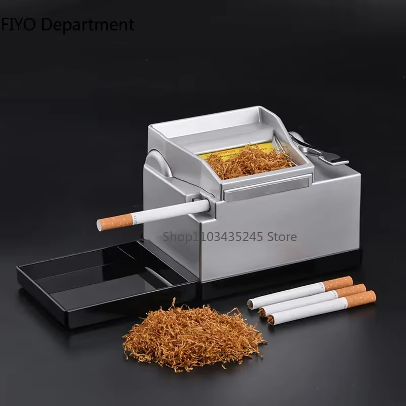 6.5/8MM Electric Cigarette Filling Maker with Handle Automatic Tobacco Rolling Machine Herb Injector Roller Smoking Accessories