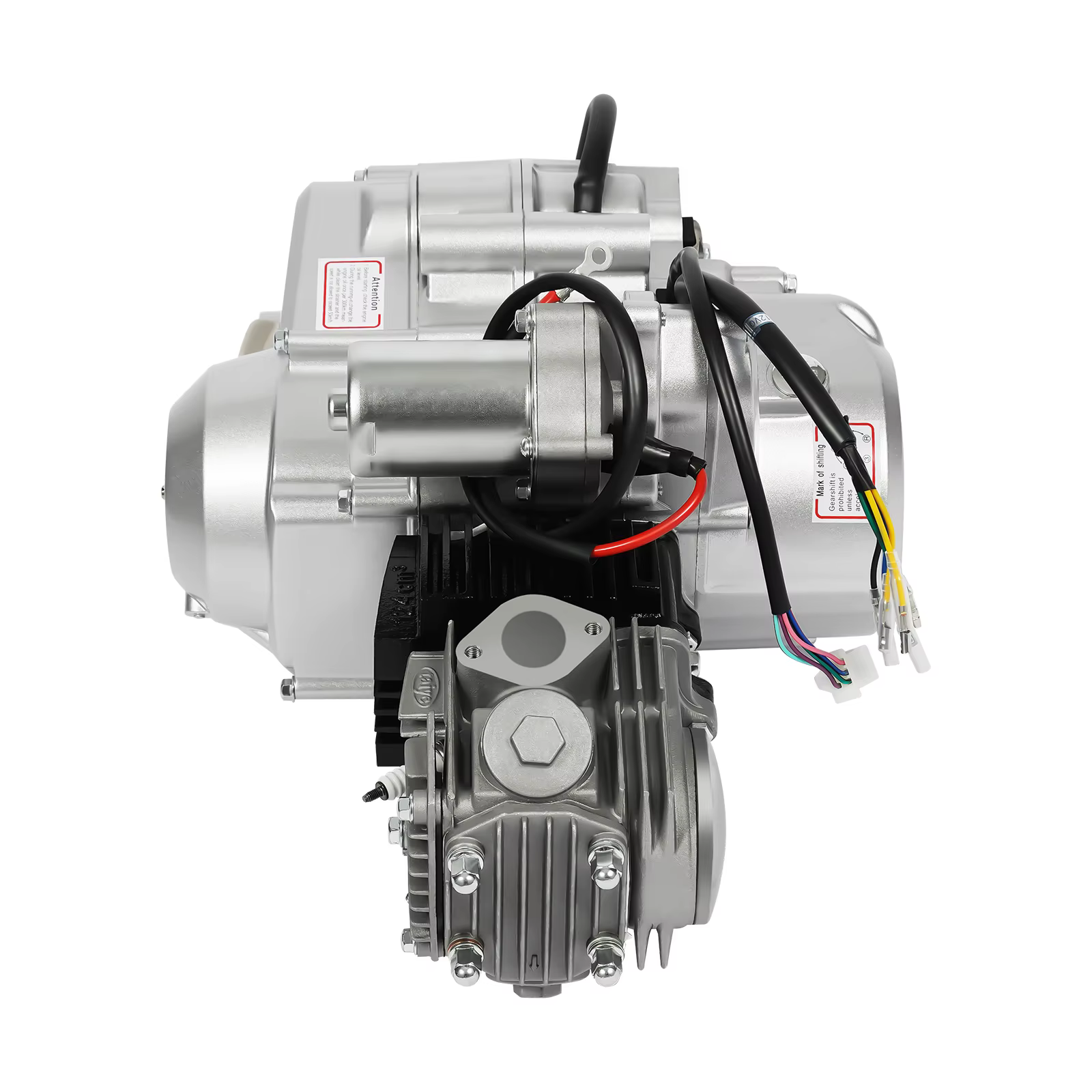 125CC Horizontal Electric Start Semi-Auto Motor Engine 3 Speed with Reverse Single-cylinder 4-Stroke Air-cooled For Go Kart ATV
