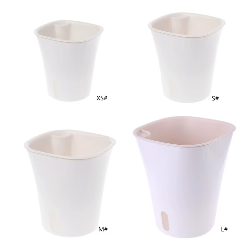 Useful Self Watering Planter Flower Pot Home Garden Balcony Decor Lazy Use New