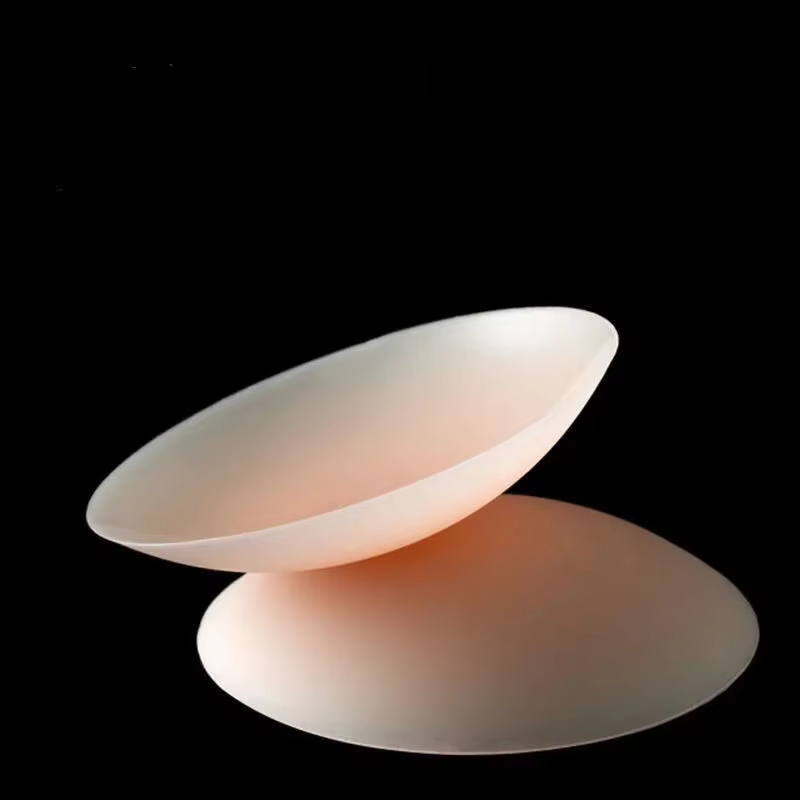 1 Pair Reusable Glue Free Bust Patch Cover Self-adhesive Thin Silicone Chest Patch Breast Petals Stickers