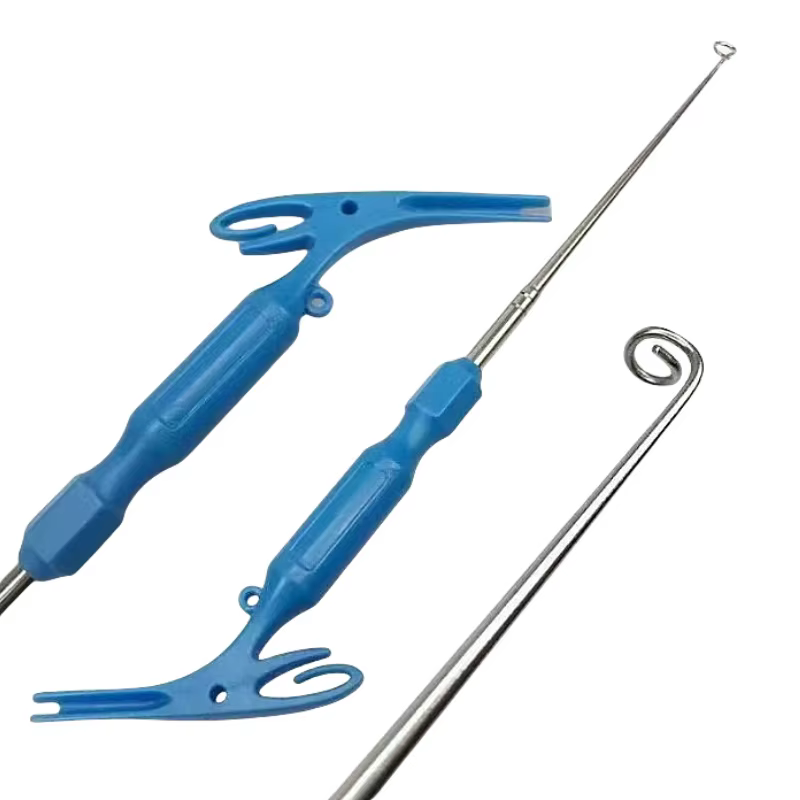 Fishing Hook Removal Tying Tools  New 3 in 1 Security Extractor Tackle Disgorger Steel Fly Nail Knot Quick Knot Remover Tool