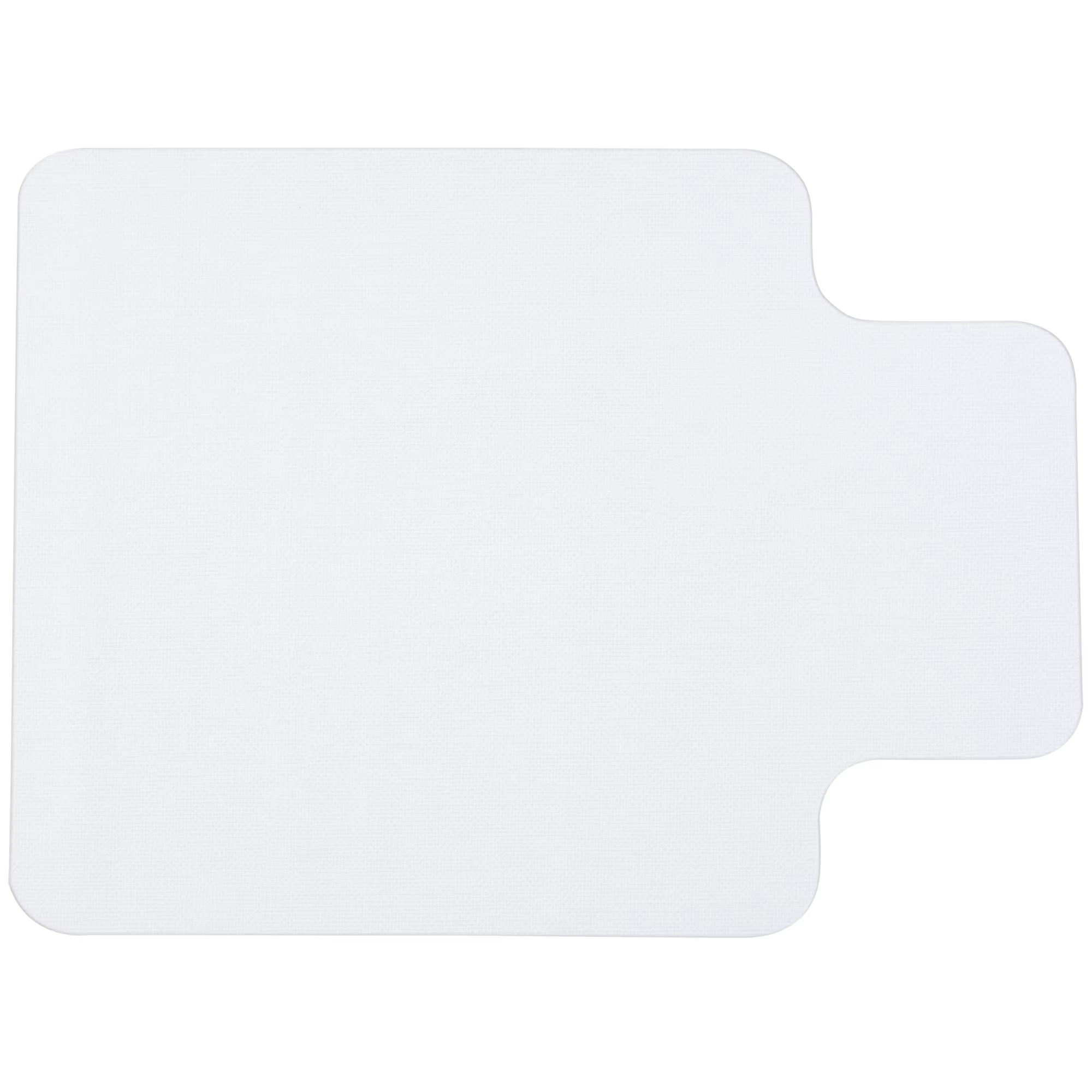 HOMCOM Alfombra Protectora Silla Oficina 90x120cm Protector Suelo Enmoquetado