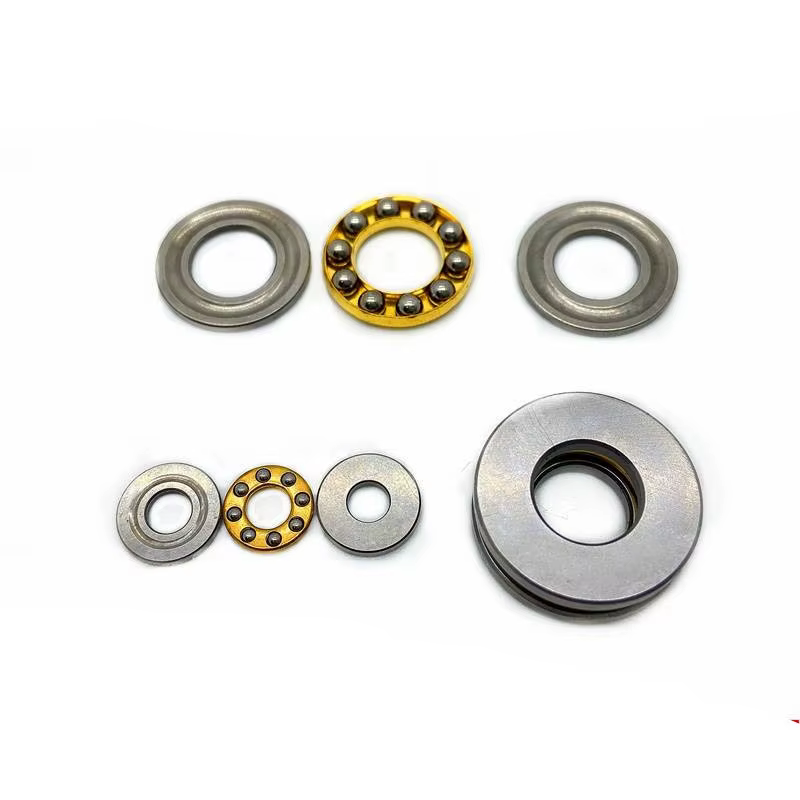 1pc F2-6M F2.5-6M F3-8M F5-10M F6-12M F7-15M F8-16M F10-18M F12-21M F12-23M Mini 3-in-1 Plane Axial Ball Bearing Thrust Bearing