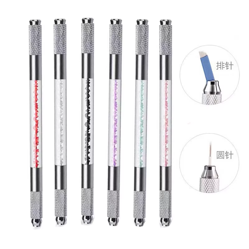 1pcs Permanent Makeup Eyebrow Tattoo Manual Guns Pen For Microblading Eyeliner Lip Tebori 3D Pen Makeup Accessories Tool
