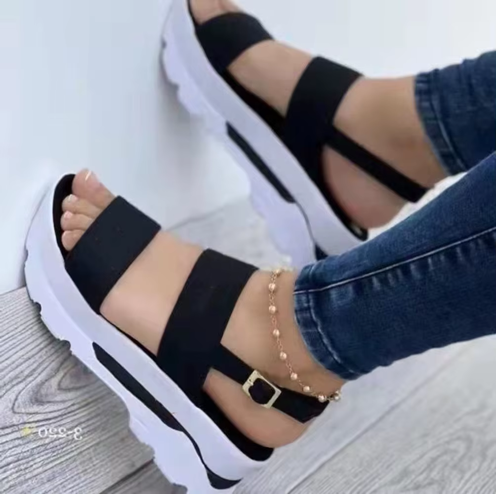 Women Sandals Lightweight Heels Sandals Summer Shoes for Women Wedge Sandal with Platform Sandalias Mujer Wedges Shoes Female