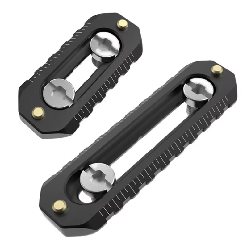 Mini NATO Rail Anti Off Quick Release NATO Rail with 1/4" Screws Safety Pins for Handle Camera Cage Field Monitor SmallRig Cage