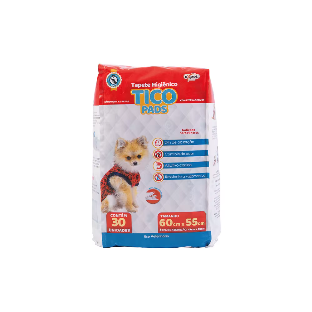 Tico Pads 30 PCs 55x60cm Blue - 307 Hygienic Mat