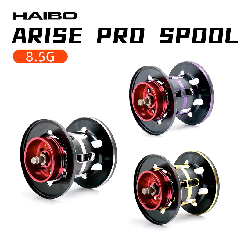 Haibo Spool Baitcasting Fishing Reel Cup ARISE PRO/AIR/ELITE/UT 6.4 7.1 8.1 Freshwater Sea Carretilha De Pesca Long Casting
