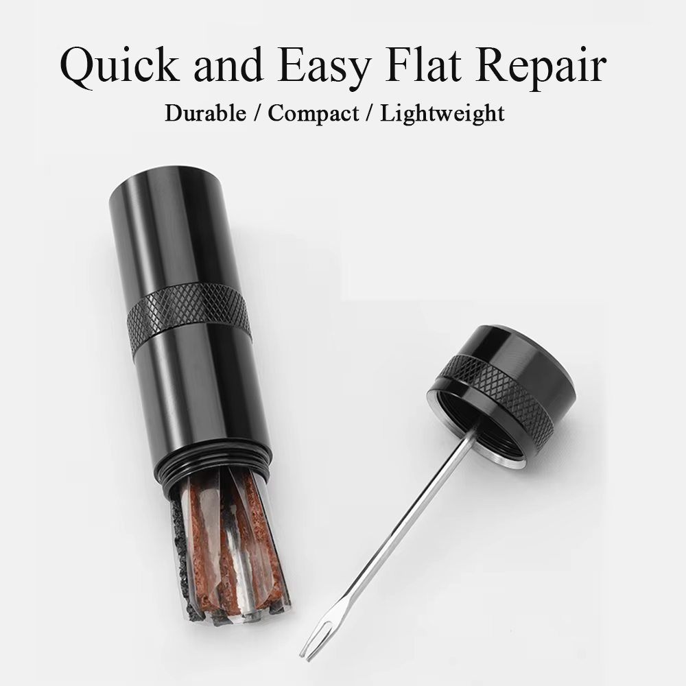 Fast Bike Tubeless Tire Repair Kit Plug EDC Urgent Glue Patch Sealant Rubber Stripes Tyre Drill MTB Road Bicycle Accessories