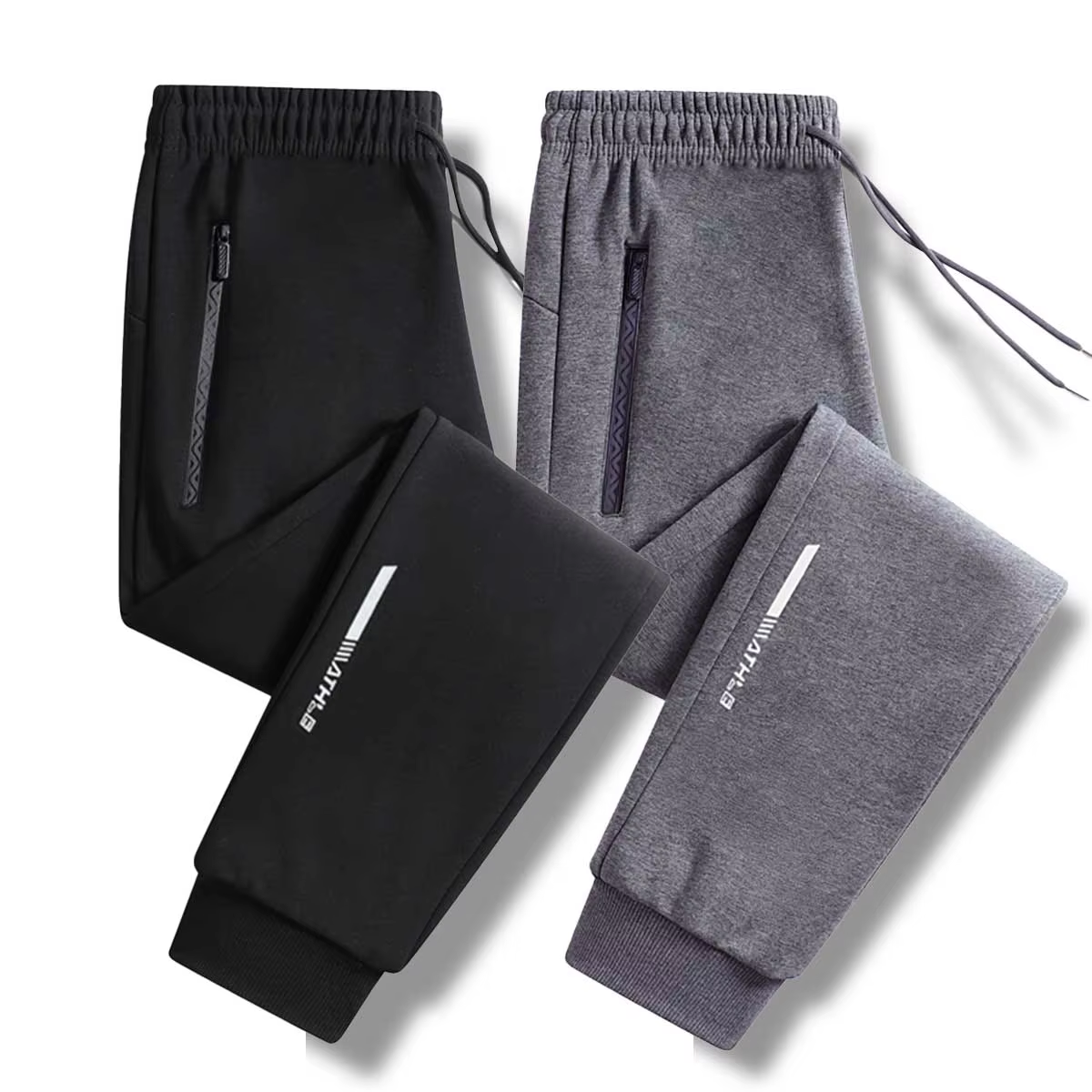 Men's leggings spring and autumn style casual pants with loose plus fat plus size men's hoodies oversized pants