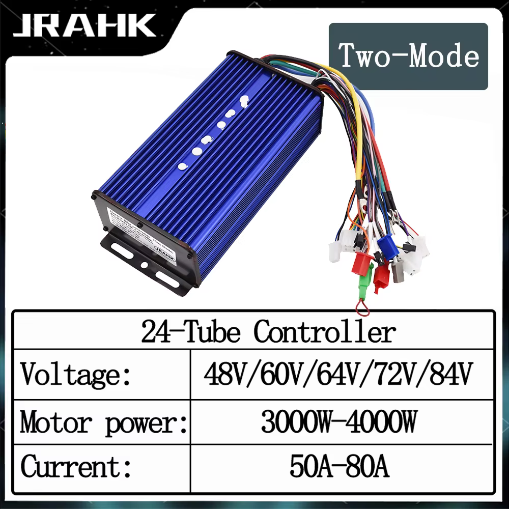 JRAHK Electric Controller Motorcycles Dual Mode Adult Ebike 3000W-4000W 48V 60V 72V 84V For Bicycle Spare Parts And Accessories