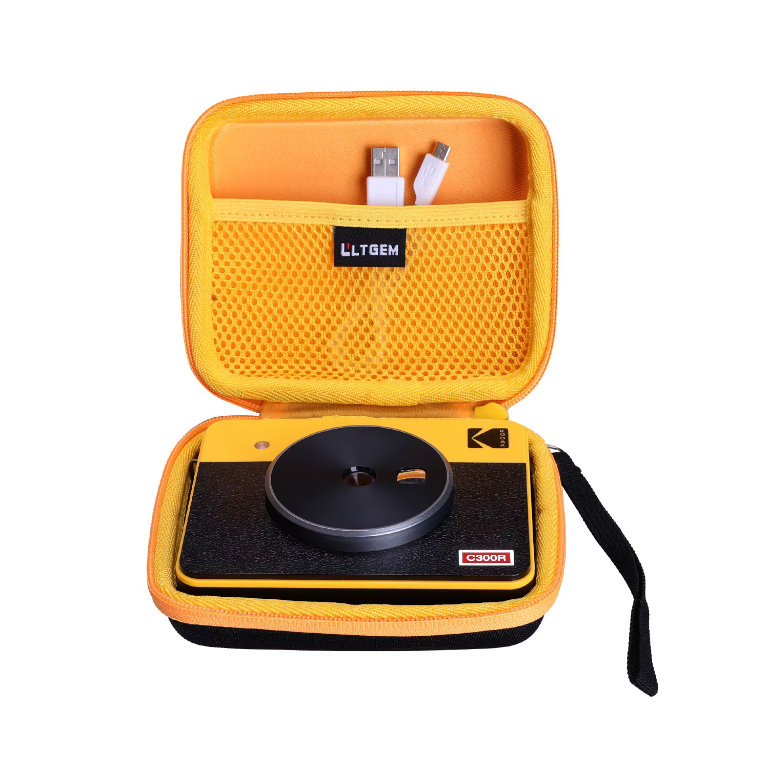 LTGEM EVA Hard Case for Kodak Mini Shot 3 Retro Mini Shot 3 Squre/Mini Shot 3 Instant Camera & Photo Printer