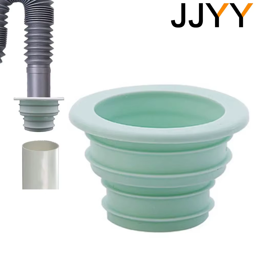 Sewer Deodorizing Seal Ring Washing Machine Drain Pipe Sealing Plug Wash Basin Silicone Kitchen Deodorizing Cover Sealing Plug