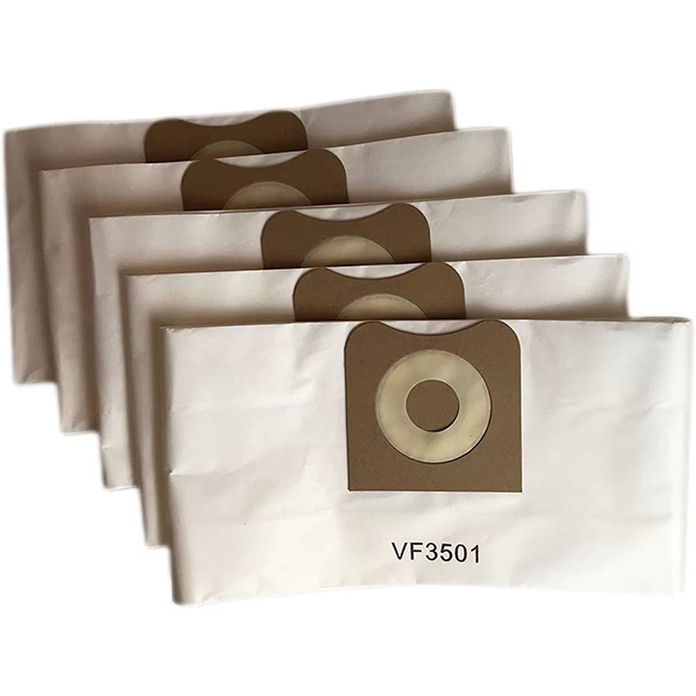 Dust Collection Bags Compatible With Ridgid VF3501 3-4.5 Gallon Wet/Dry Vacuum Bags WD40500,WD40700,WD40501,WD45500,WD45220