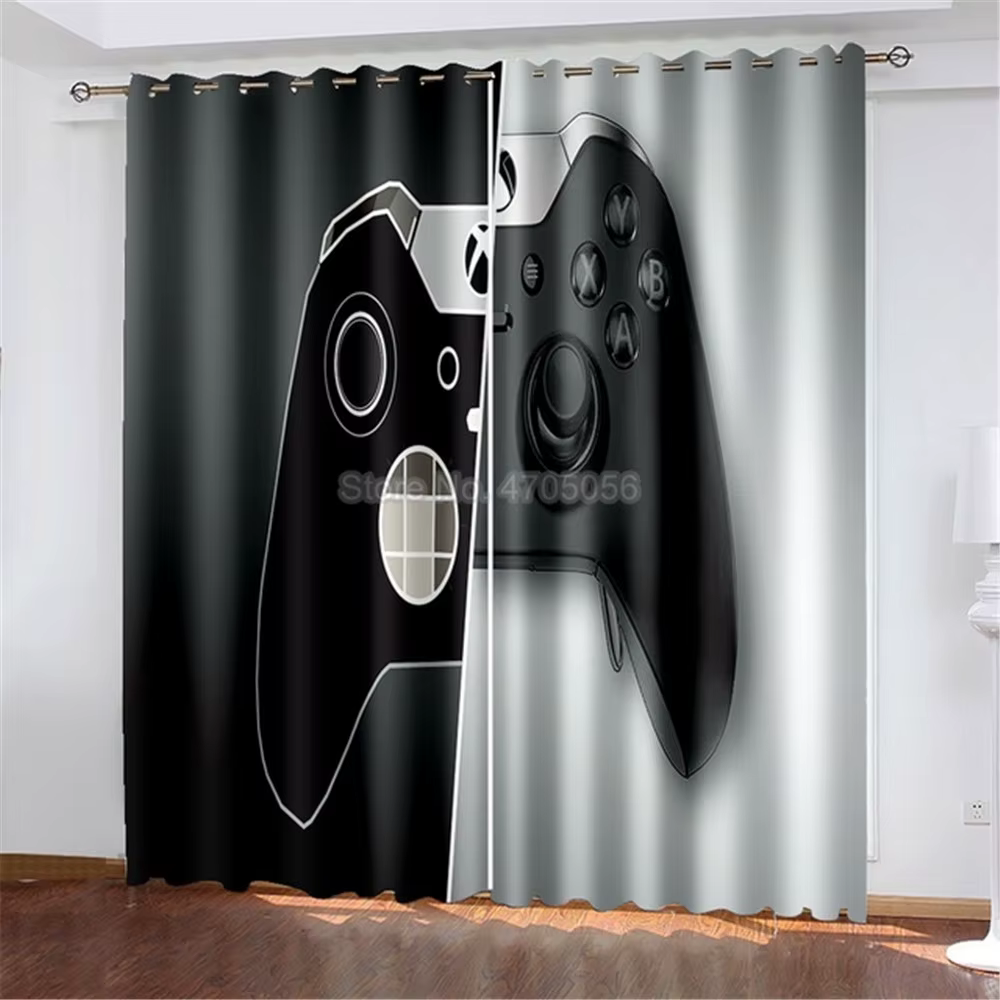 Shading Window Drapes for Bedroom Living Room Cartoon 230x280cm Curtain Blackout Insulation Polyester Decor Boys Girls Gifts