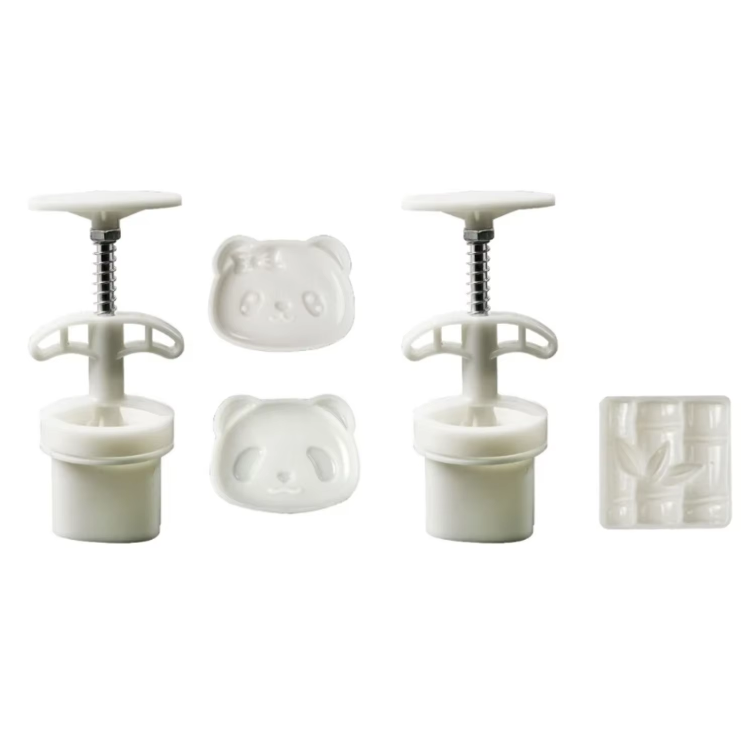 Mid-Autumn Festival Mooncake Maker Panda/Bamboo  Cake Mold Cookie Stamps Prensa de tortillas Tortilla press maker Cooking