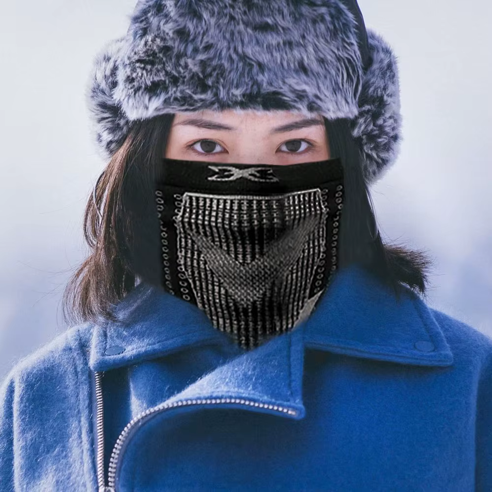 Winter mountain climbing mask ski neck warmer face face face open bicycle running flower mask