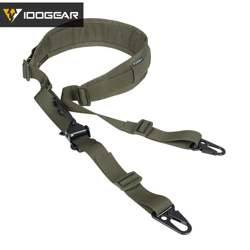 IDOGEAR Tactical R-ifle Sling  Slingster 2 Point Hunting Quick Pull Ranger Green 3428