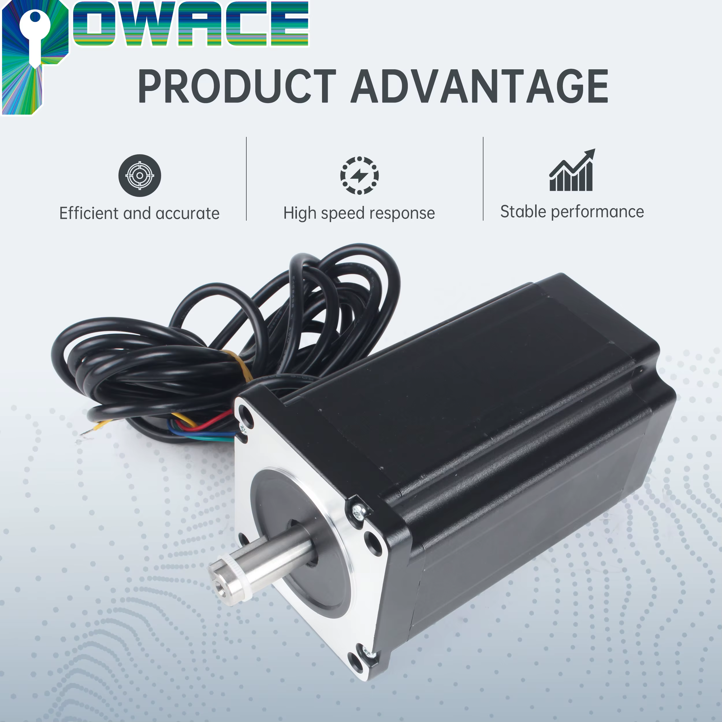 【EU】CNC Nema34 Stepper Motor 154mm 14mm Single Shaft 6.0A 11N.cm 2 Phase 4 Wires For Router Milling Engraving