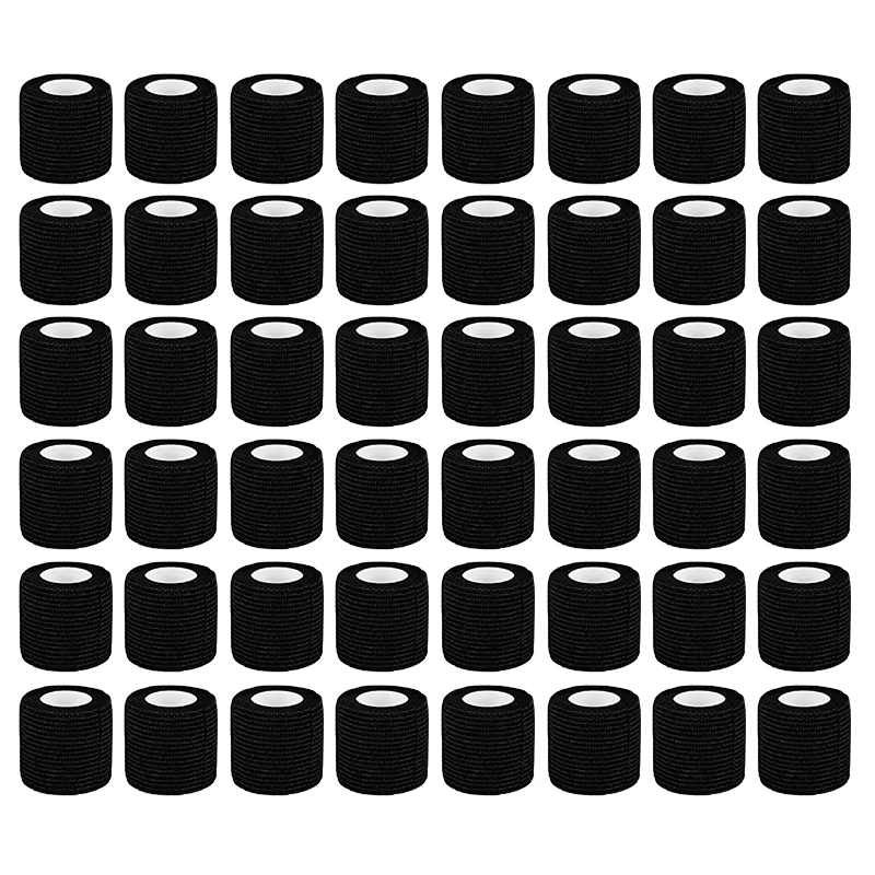 6/12/24/48pcs Tattoo Bandage Anti-slip Athletic Nonwoven Disposable Waterproof Self-adhesive Elastic Bandage