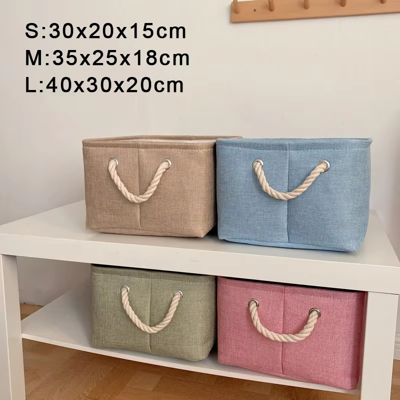 Clothes  Basket  Supplies Sundries Sorting Basket Folding Linen Organizer Box Desktop Organizer Tumbler Safe Canasta Gym Basket