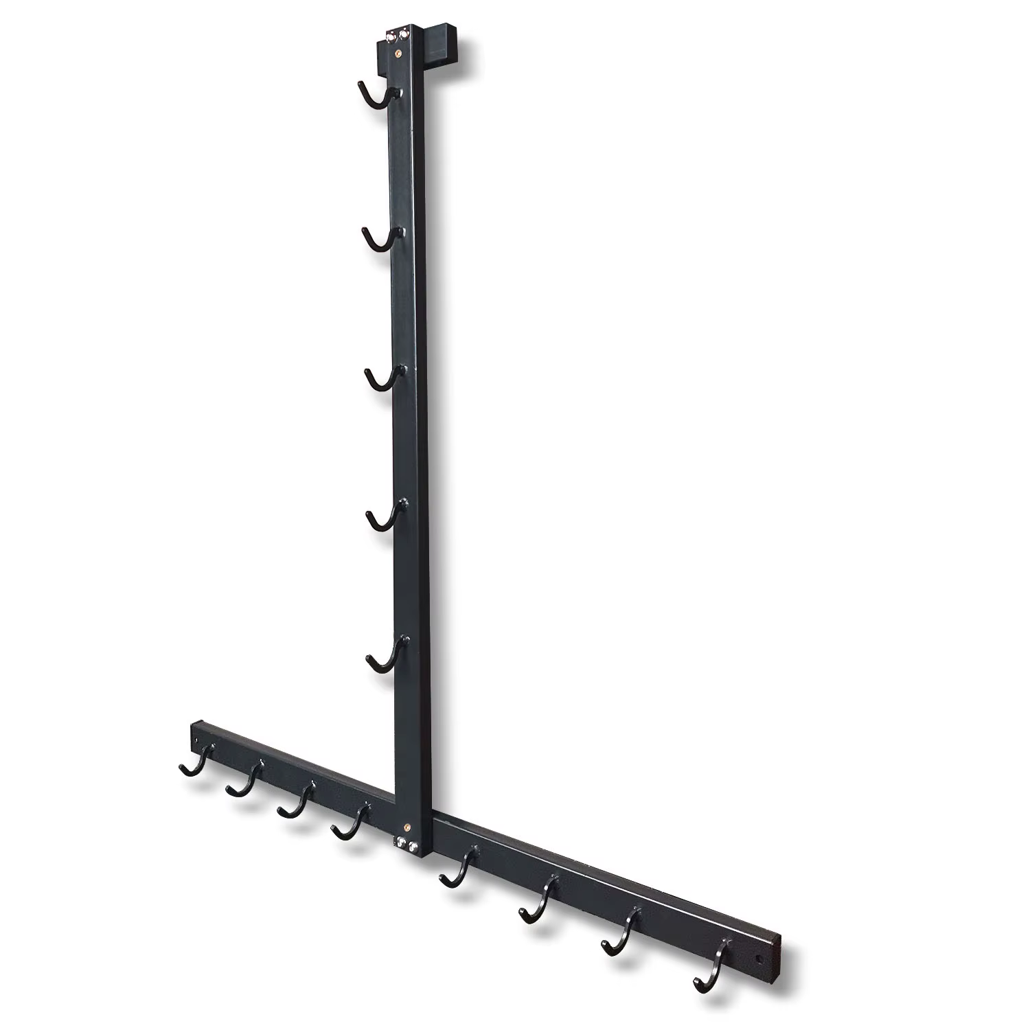 Heavy Duty A-Frame Stand for LAT Pulldown Attachments & LAT Bar Gym Fitness LAT Pull Down Bar Storage Rack for Mag Grip