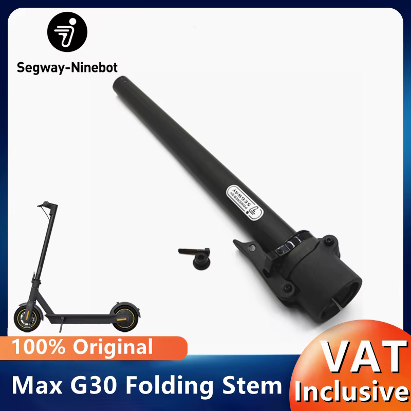 Ninebot Max G30 Folding Rod Electric Scooter Accessories G30 Folding Stem Vertical Bar Stand Rod Original Kickscooter Parts
