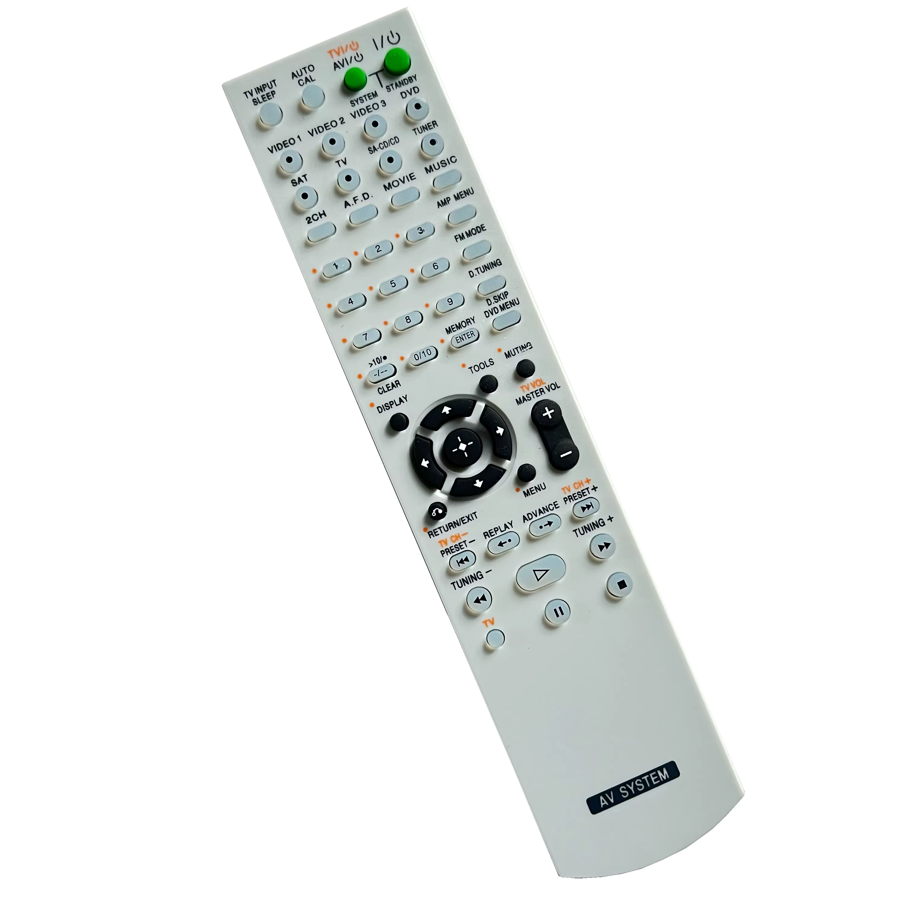 New Remote Control Replacement For Sony STR-K1600 STR-K790 STR-K685 STR-DG500 STR-KG700 STR-KG800 STR-DE598 STR-DH800 STR-K675P