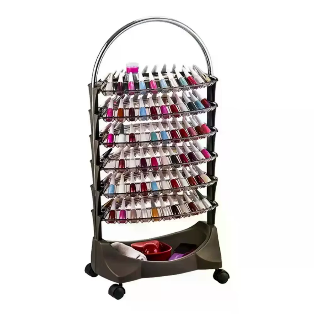 Classic Auxiliary Smaltbell Cart-6 Black Dompel Trays