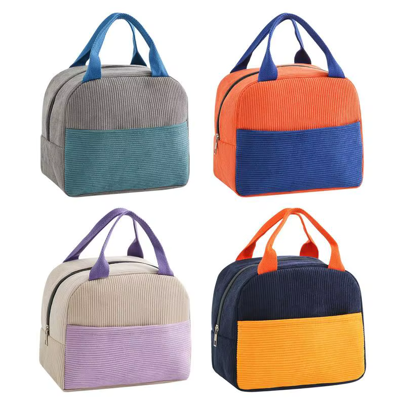 Thermal Tote Bag Portable Snack Bag Lunch Tote Bag Lunch Box Bag Reusable Thermal Bag Food Bag Lunch Bag For Picnic School Work