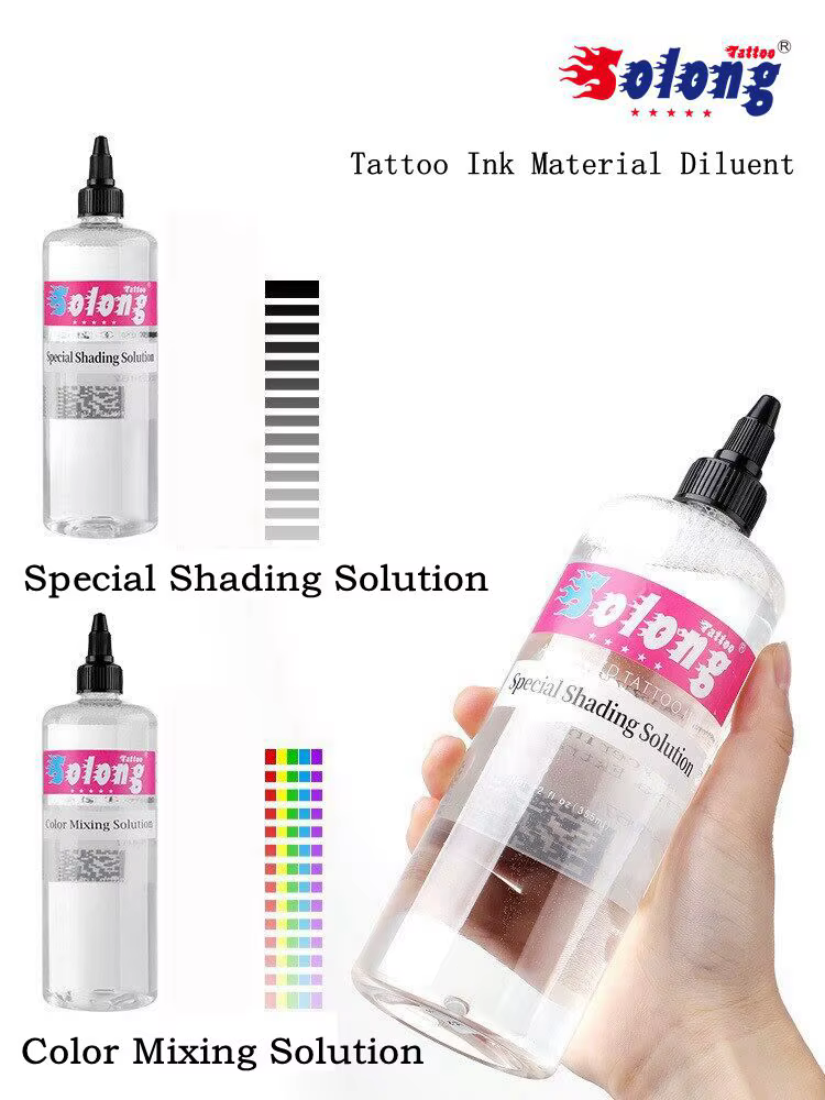 120/360ML Tattoo Ink Solution Color Special Shading Mixing Solution Blending Pigment Enhancer Material Diluent For Body Art