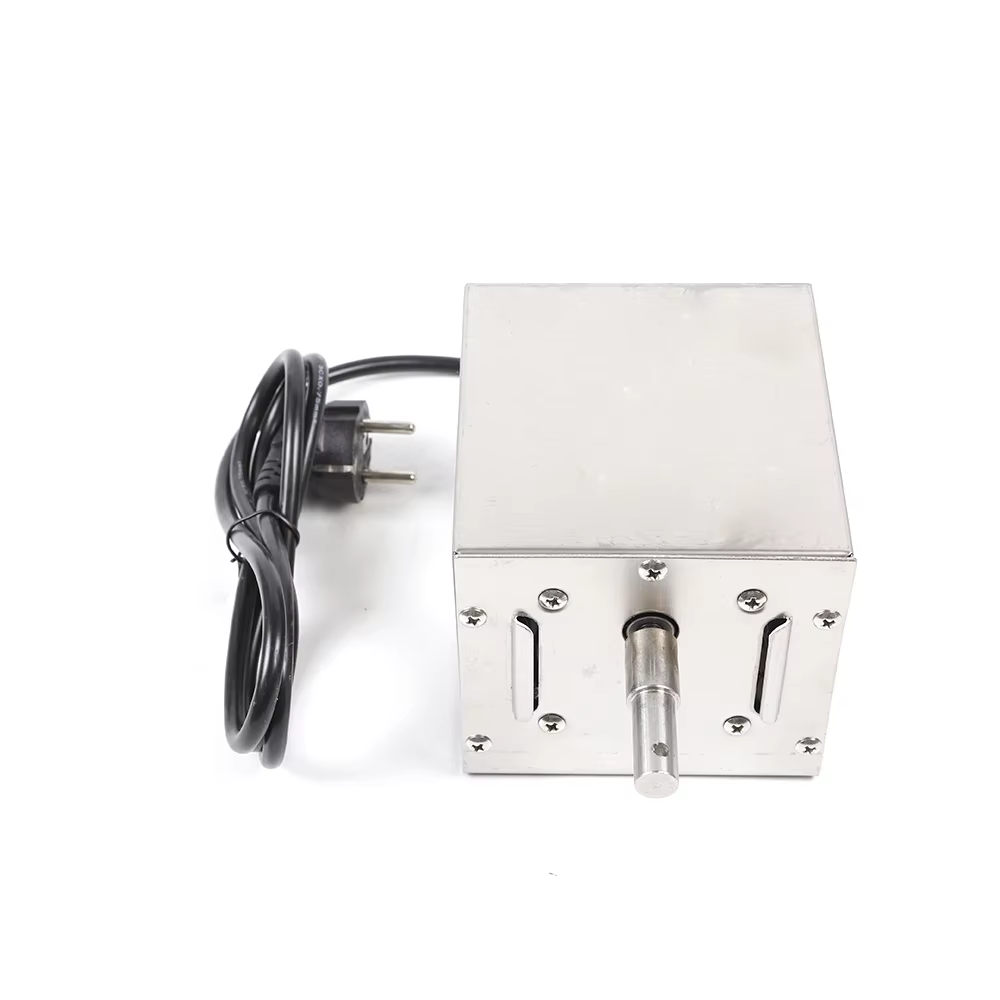 25W Barbecue Grill Motor BBQ Roaster 220V High Quality Stainless Steel BBQ Machine 60kg
