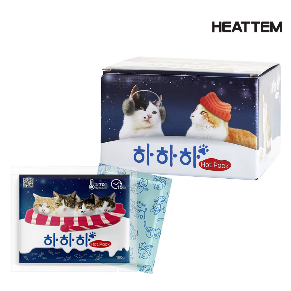 [YouTuber hahaha collaboration] Haha hot pack large capacity 160g Blue (10 pieces)