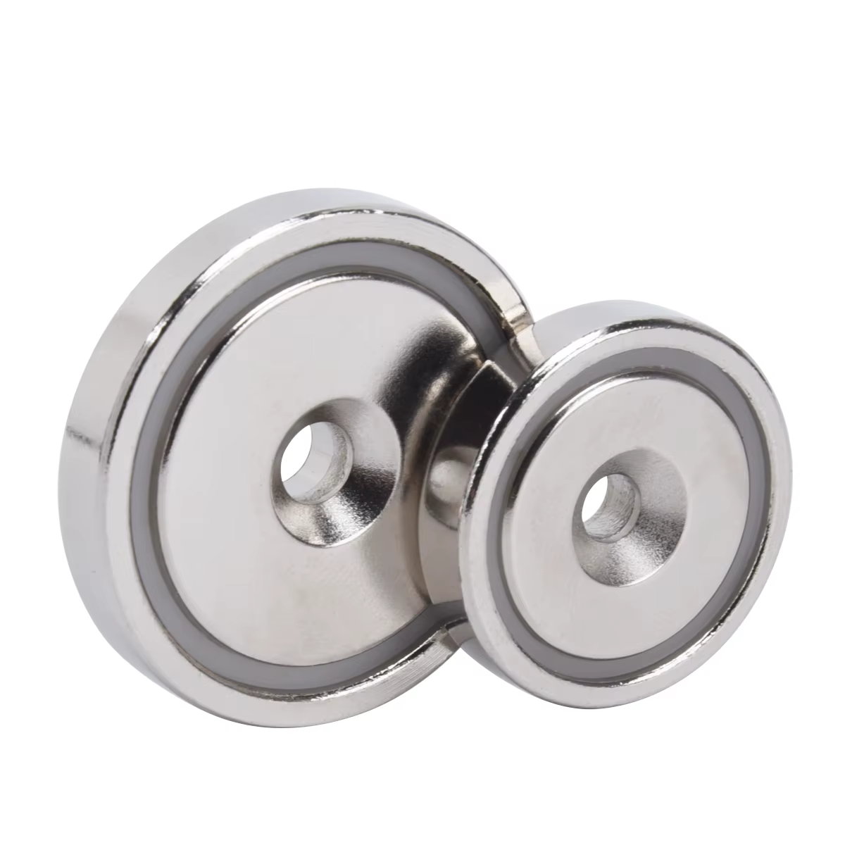 N42 Rare Earth Neodymium Powerful Magnet Round Pot Magnets Super Strong Magnetic Base for Mounting, Tool Holder, Home Decoration
