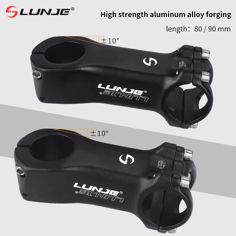 MTB Power ± 10 °  Aluminum Alloy Road Bike Table Handlebar 31 8 Bicycle Power Bicycle Bridge Rod 80/90/100mm Stem Riser Cycling