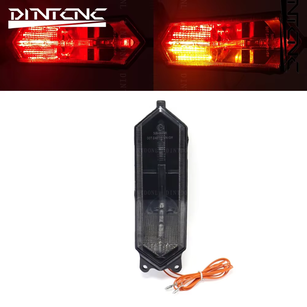 For YAMAHA R1 R6 R1M R1S YZF YZFR1 2015-2022 YZFR6 2017-2021 Motorcycle Rear Signal Light Tail Steering Brake Flicker LED Lamp