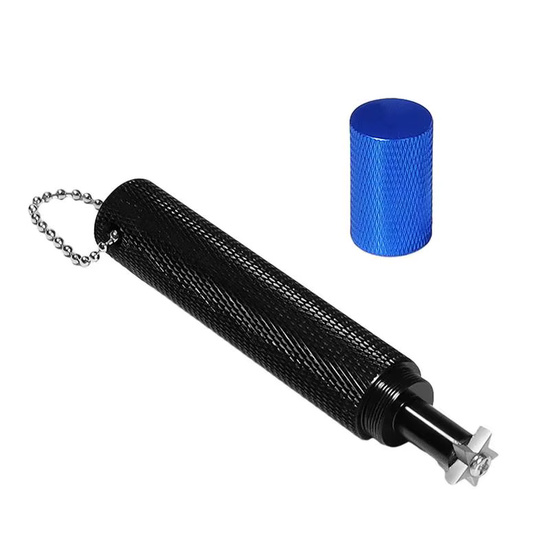 Golf Club Groove Sharpener Tool Golf Groove Sharpener Wedge Groove Sharpening Tool With 5 Legged Cutter For U & V-Grooves Golf