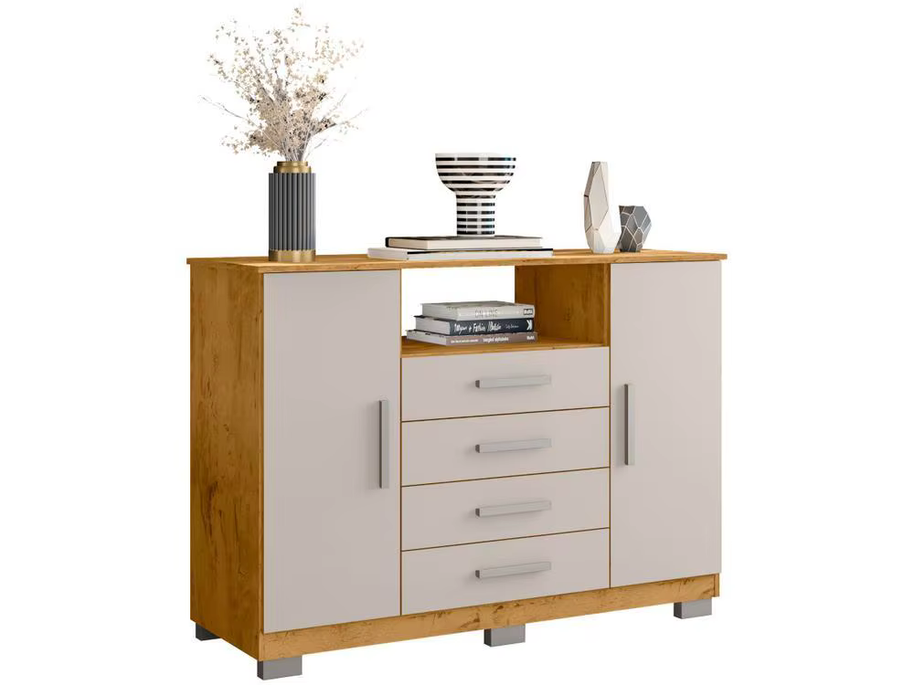 Araplac Nairobi Dresser 4 Drawers 2 Doors