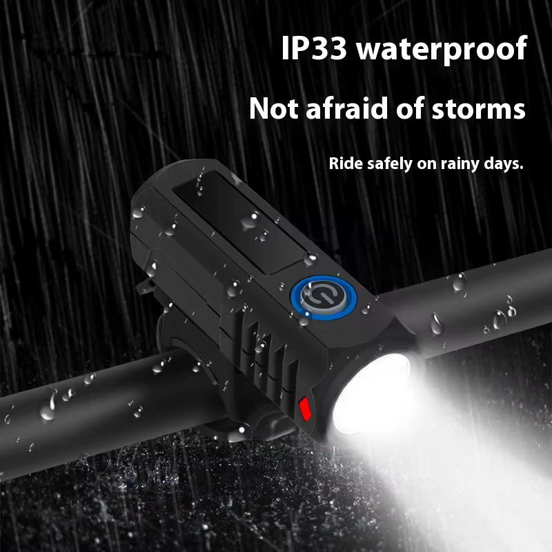 Cycling Bicycle Light With USB Charging Night Riding Headlight For Outdoor Cycling, Long-lasting Warning Light Mountain Bike